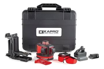 Imagen de Nivel Laser 883 -3D 360° Kapro Todas Las Lineas Rojas - Ynter Industrial