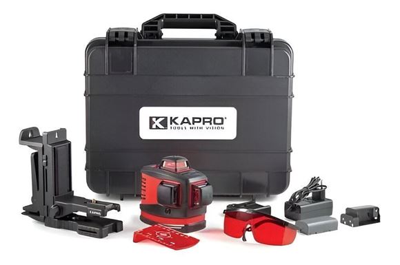 Imagen de Nivel Laser 883 -3D 360° Kapro Todas Las Lineas Rojas - Ynter Industrial