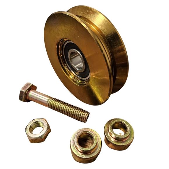 Imagen de Rueda P/ Porton En "V" C/ Ruleman 60MM - Ynter Industrial