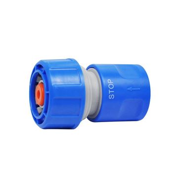 Imagen de Adaptador y  conexión Rápida 3/4" Con Stop Ami Gardens -ynter