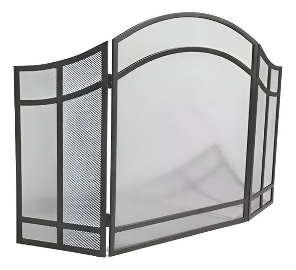 Imagen de Chispero Para Estufa Articulado 72x122cm Negro - Ynter