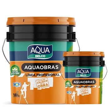 Imagen de Sellador pigmentado Aqua Obras 18Lts + 3.6lts de regalo - Ynter Industrial
