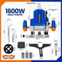 Imagen de Router 1600W 22000Rpm Wadfow - Ynter Industrial