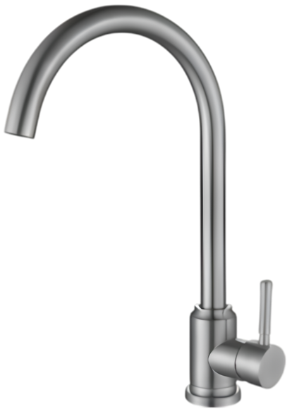 Imagen de Monocomando Mesada Cocina Acero Wico Satin 35mm - Ynter Industrial