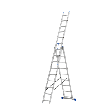 Imagen de Escalera Extensible 3 Secciones X9 Esc Alum Wadfow - Ynter