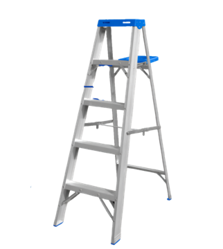 Imagen de Escalera Pintor 5 Esc 150Kg C/Bandeja Alum Wadfow - Ynter
