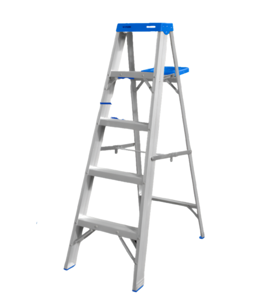 Imagen de Escalera Pintor 5 Esc 150Kg C/Bandeja Alum Wadfow - Ynter