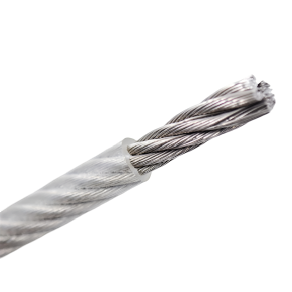 Imagen de Linga Cable De Acero Forrado Galv 6 - 7mm X Metro - Ynter