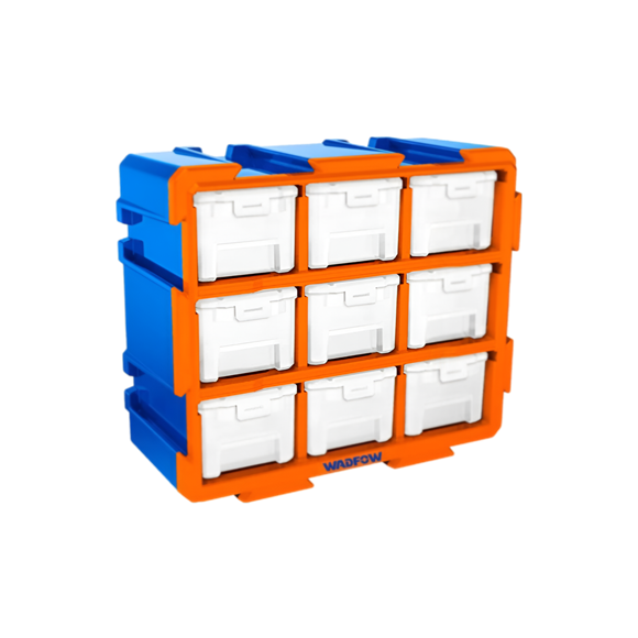 Imagen de Organizador Modular Transpa 380X155X320mm C Gavetas Wadfow - Ynter Industrial