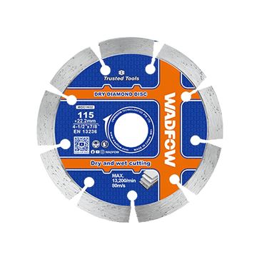 Imagen de Disco Diamantado 4 1/2 X 22.2mm Wadfow X4 Uni - Ynter Industrial