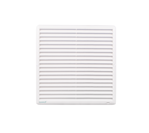 Imagen de Rejilla tapa para ventilación fija c/red anti insectos 19x19