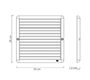 Imagen de Rejilla De Ventilación Fija 25 X 25CM - Ynter Industrial