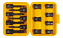 Imagen de Jgo Dados Impacto Torx Enc 1/2" Hoteche 14Pzas Macho Y Hembra - Ynter Industrial