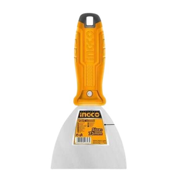 Imagen de Espatula 3" Mango Amarillo 75mm Ingco HPUT686075 - Ynter Industrial