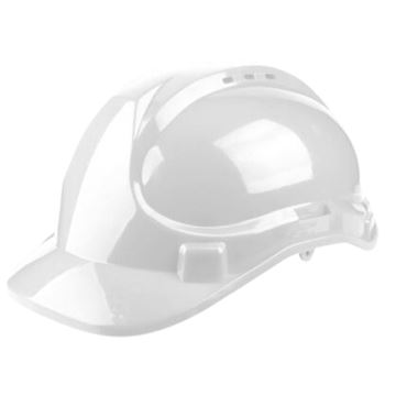 Imagen de Casco de seguridad obra blanco Ingco - Ynter Industrial