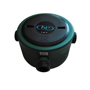 Imagen de Grasera plástica redonda verde c/tapa rosca superior - Ynter