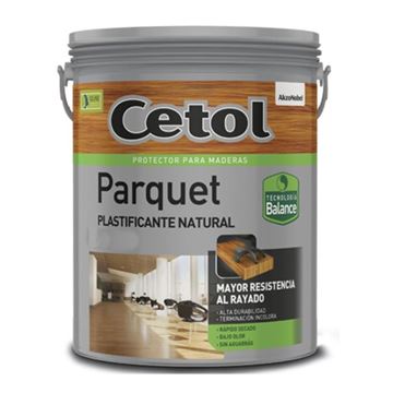 Imagen de Plastificante  P/Pisos Cetol Parquet Base Agua X 4LT