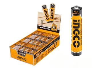 Imagen de Pack x4 pilas alkalinas AAA 1.5V Ingco- Ynter Industrial