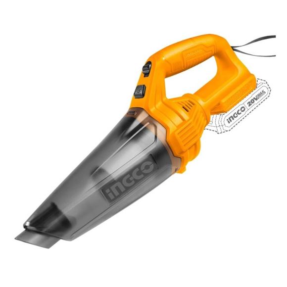 Imagen de Aspiradora Inalambrica 20V Ingco S/ Bat Ideal Para Auto - Ynter Industrial