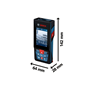 Imagen de Medidor de Distancia Laser Bosch 150Mts - Ynter Industrial