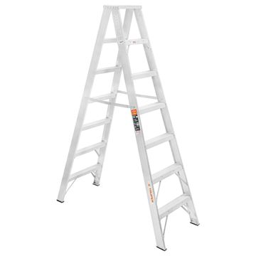 Imagen de Escalera Truper Doble Acceso Aluminio 7 Peld. 12.13M-Ynter Industrial