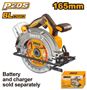 Imagen de SIERRA CIRCULAR A BATERIA 20V BRUSHLESS MOTOR S/CARG S/BAT INGCO - Ynter