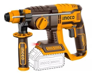 Imagen de Rotomartillo 2J S/Bat 20V Ingco Brushless - Ynter Industrial