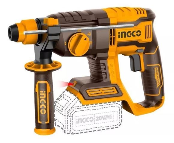Imagen de Rotomartillo 2J S/Bat 20V Ingco Brushless - Ynter Industrial