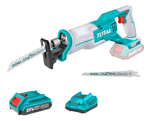 Imagen de Sierra Sable 20V Total C/ Bat Y Cargador - Ynter Industrial