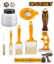Imagen de SET 9PCS PINTURA TACHO P PISTOLA + HERR DE PINTAR INGCO - Ynter