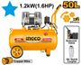 Imagen de COMPRESOR 50LT LIBRE DE ACEITE BAJO RUIDO INGCO - Ynter