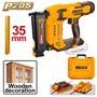 Imagen de CLAVADORA A BATERIA 20V P/MADERA BLANDA EN VALIJA S/ BAT - Ynter