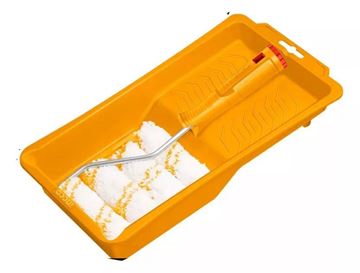 Imagen de SET DE 6PCS RODILLO DE MICROFIBRA 10CM P/INT BANDEJA + 3 REP INGCO - Ynter