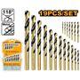 Imagen de Set mechas metal INGCO 1 a 10mm 19pzas AKDB9190 - Ynter