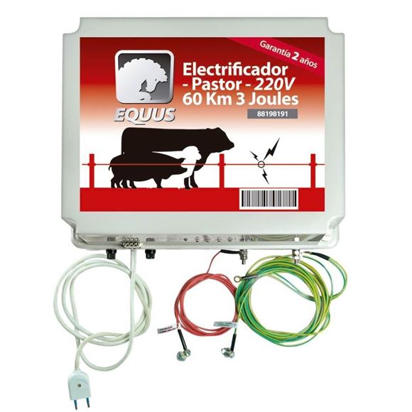 Imagen de Electrificador Pastor Electrico Equus 60 Km 3 Joule - Ynter