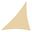 Imagen de Toldo vela triangular beige con filtro UV 5 x 5 x 5 mts - Ynter