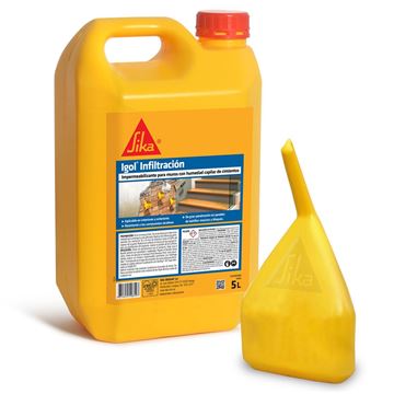 Imagen de Impermeabilizante p/humedad cimientos Sika Igol infiltracion 5lts- Ynter