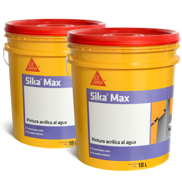 Imagen de Pintura p/interior SIKA MAX 18+18lt blanca - Ynter Industrial