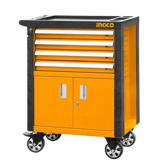 Imagen de Gabinete carro taller metal 4 estantes Ingco - Ynter Industrial