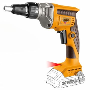 Imagen de Atornillador Yeso 20V Brushless S/Bat S/Carg - Ynter Industrial