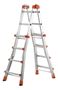 Imagen de Escalera phenomena Italiana Aluminio Convertible 5+5 - Ynter Industrial