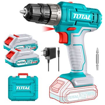 Imagen de Taladro Atornillador Inalámbrico 12v Doble Batería - 10mm Total - Ynter