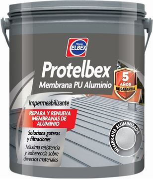 Imagen de Membrana PU Aluminio Protelbex 20kg - Ynter