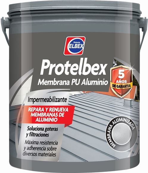 Imagen de Membrana PU Aluminio Protelbex 20kg - Ynter