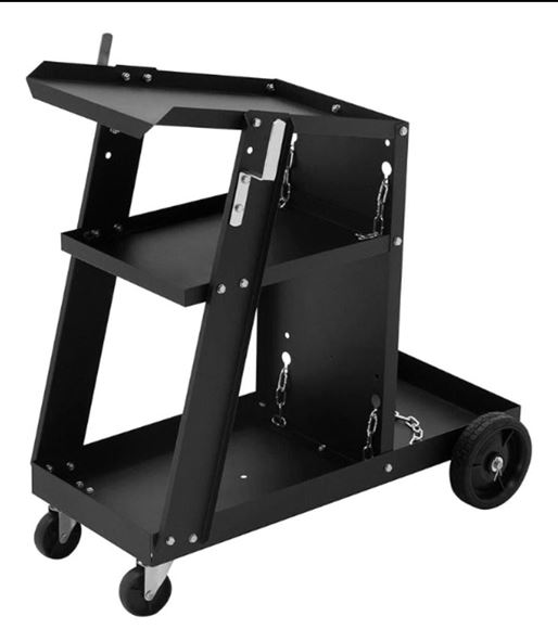 Imagen de CARRO C/ RUEDAS PARA EQUIPO DE SOLDAR MIG TIG INDUSTRIAL - YTNER