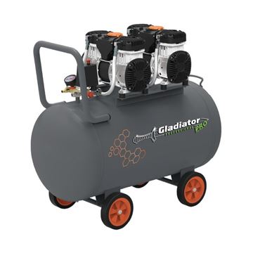 Imagen de Compresor 100lts Gladiator Pro sin aceite 4HP- Ynter Industrial