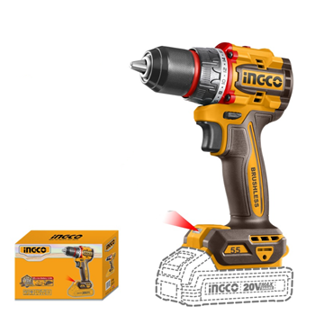 Imagen de Taladro Atornillador Brushless C/ Bat 20V Ingco  -Ynter