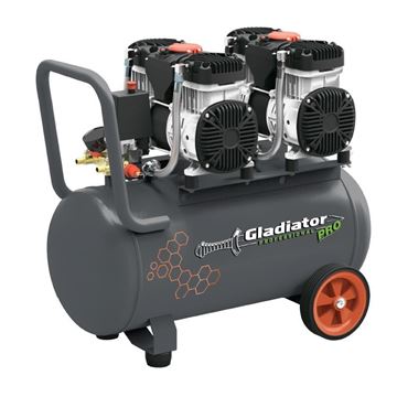 Imagen de Compresor 50Lts Sin Aceite Gladiator Pro  - Ynter Industrial