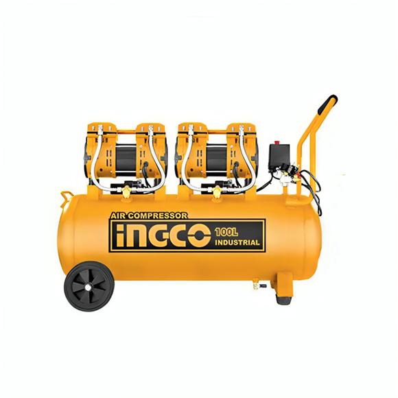 Imagen de Compresor 100Lts 3.2HP Sin Aceite Ingco - Ynter Industrial