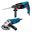 Imagen de ROTOMARTILLO BOSCH 800W GBH2-24D + AMOLADORA BOSCH 850W GWS850
